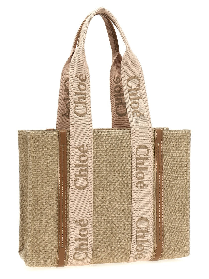 Chloé 'Woody Medium' Shopping Bag