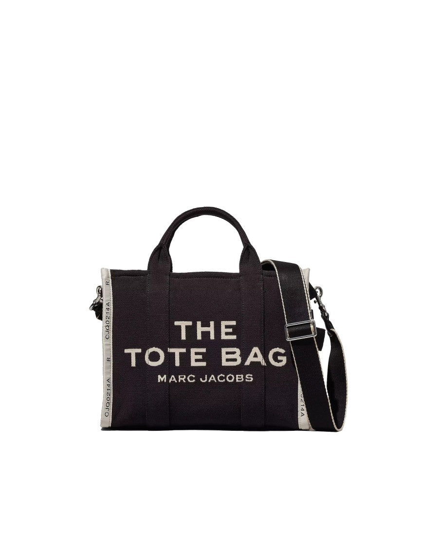 Marc Jacobs The Jacquard Medium Black Tote Bag
