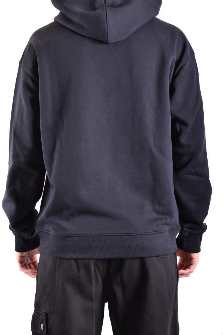 Moschino Classic Hooded Sweatshirt With Embossed Logo Detail