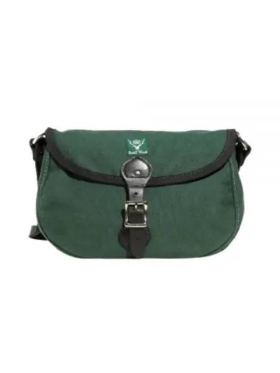 South2 West8 Compact Crossbody Bag With Flap Closure
