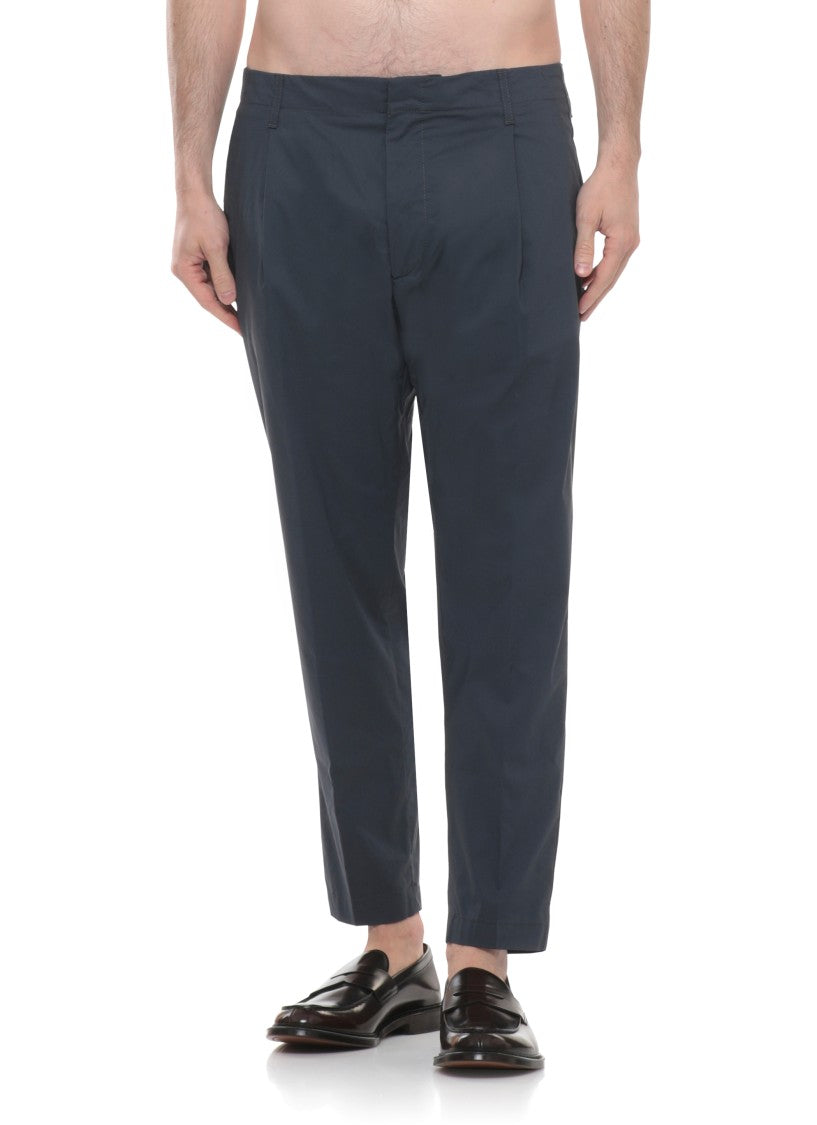 Dondup Blue Ben Cotton Chino Pants