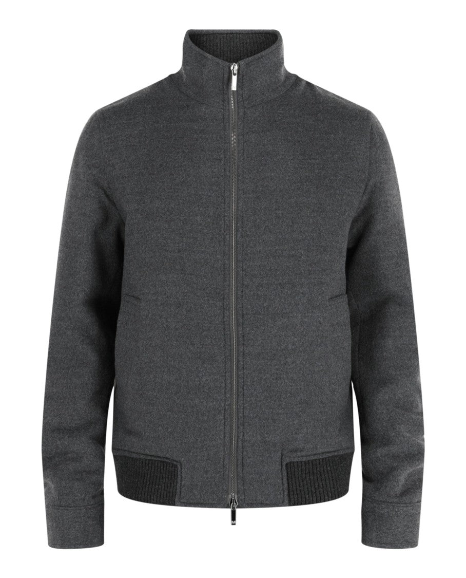 Slowear Montedoro Felt Bomber Jacket
