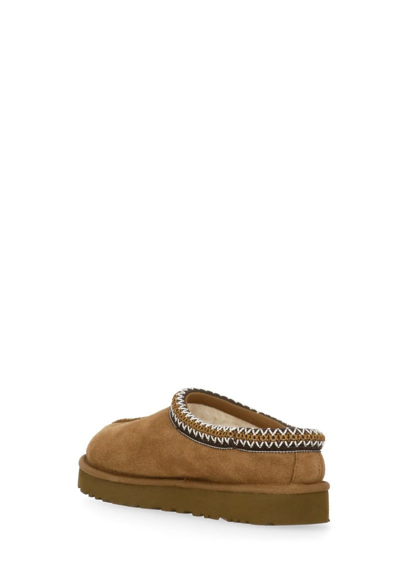 Ugg Beige Tasman Suede Loafers