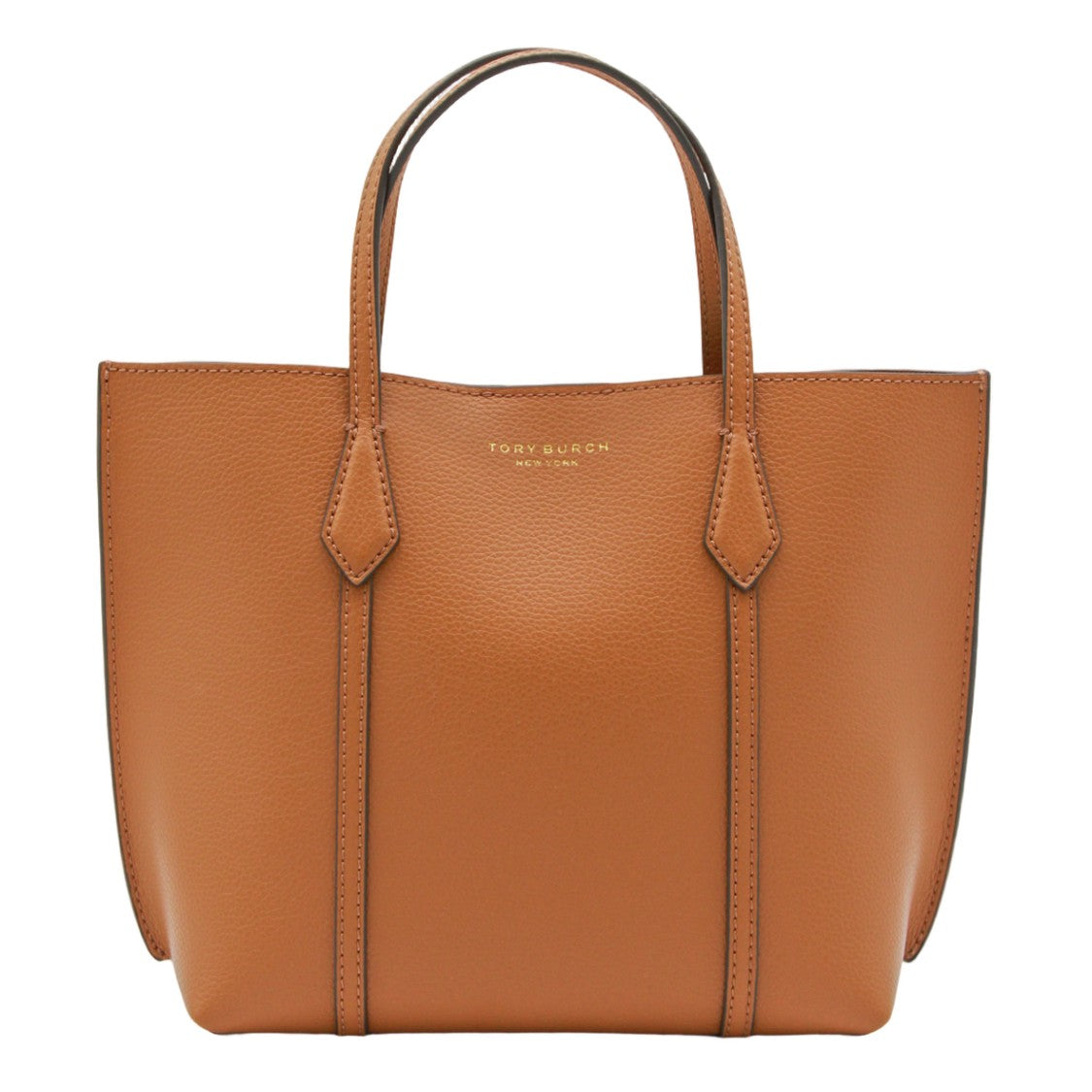 Tory Burch Structured Brown Tote Bag