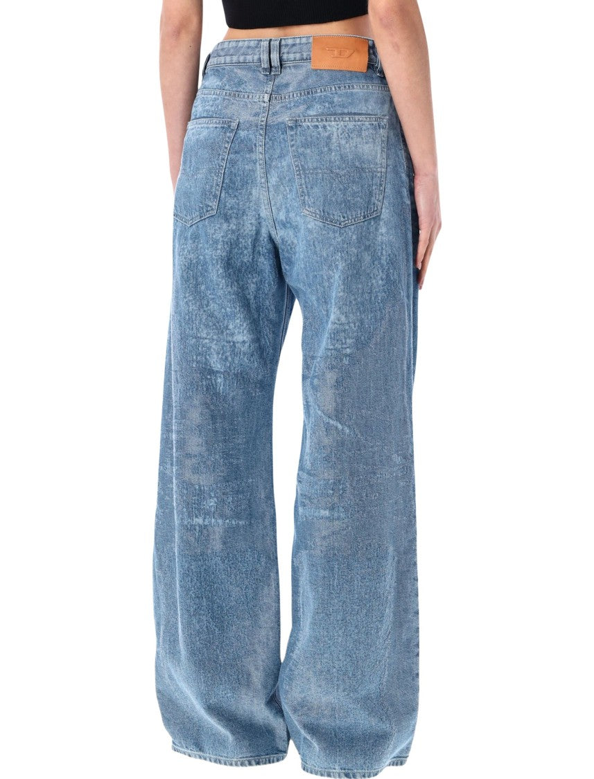 Diesel 1996 D Sire Relaxed Satin Denim Jeans