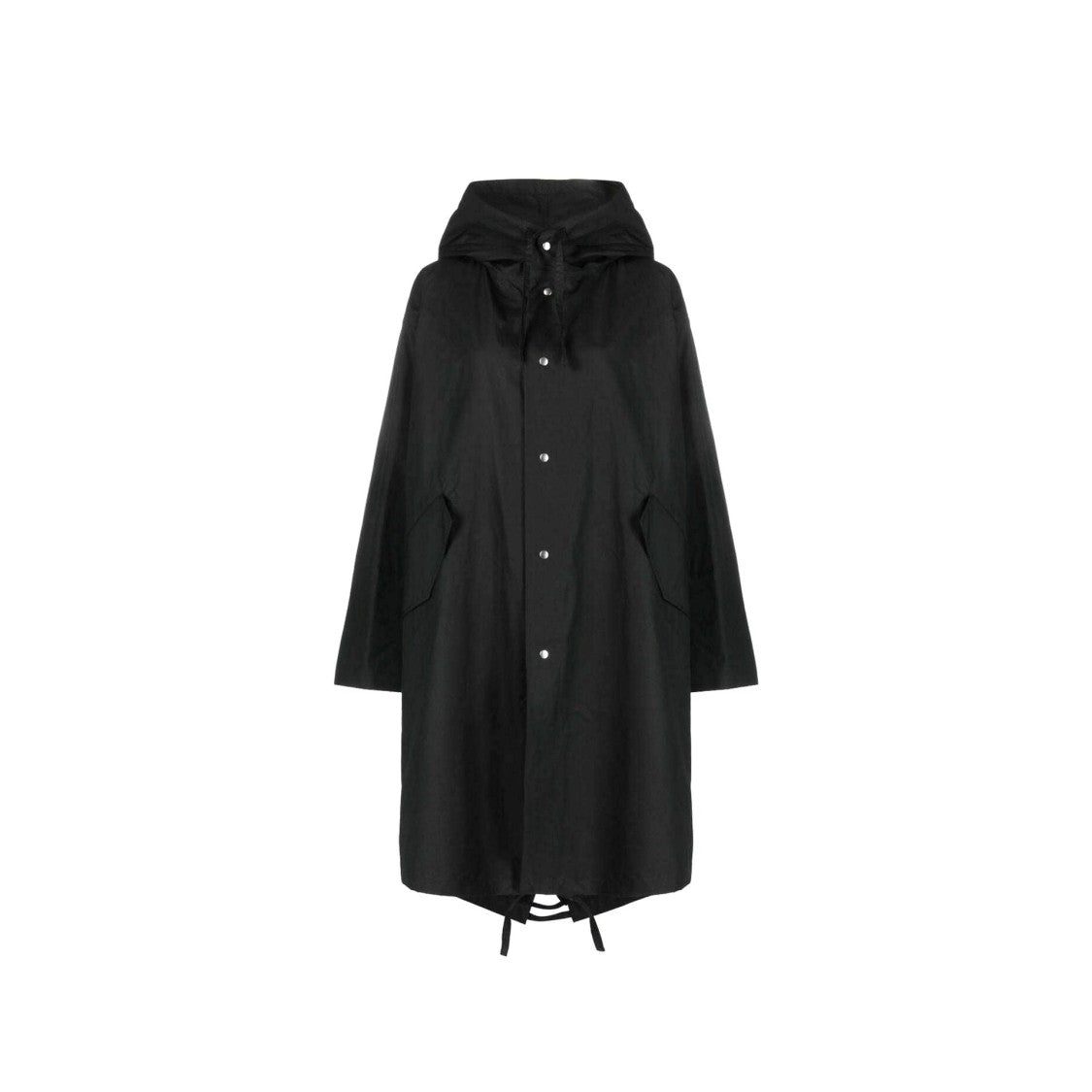 Jil Sander Mid-Length Cotton Hooded Parka