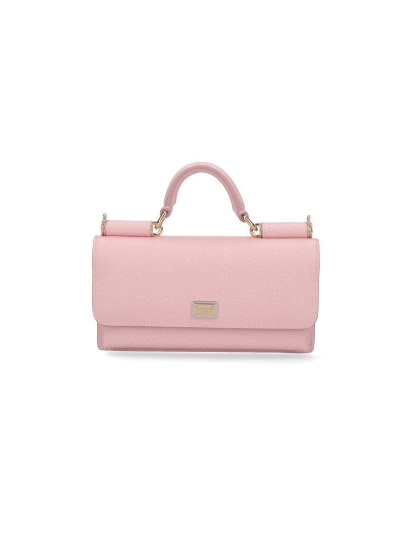 Dolce & Gabbana Mini Logo Bag – Pink