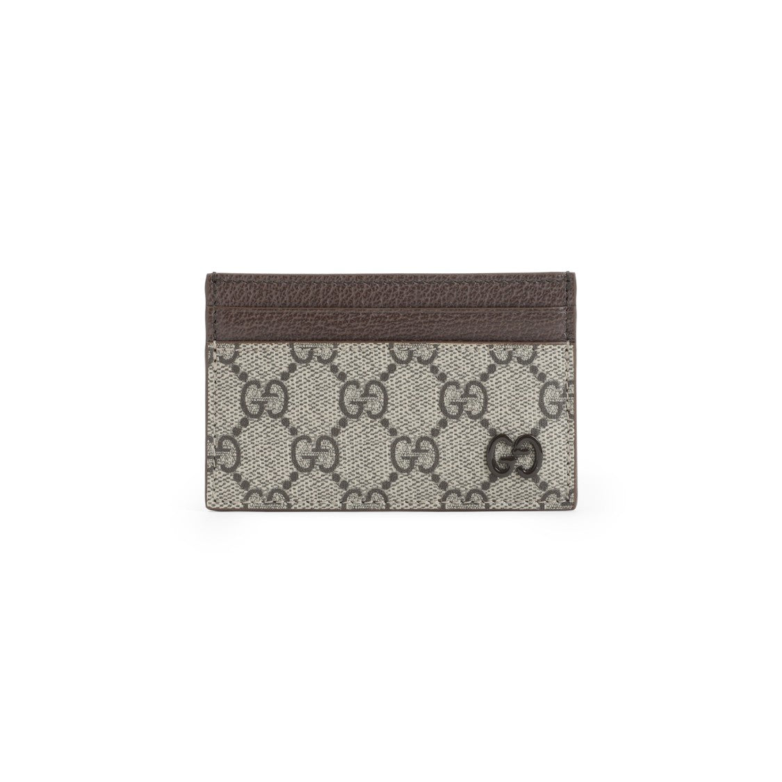 Gucci Ebony Gg Supreme Textile Wallet
