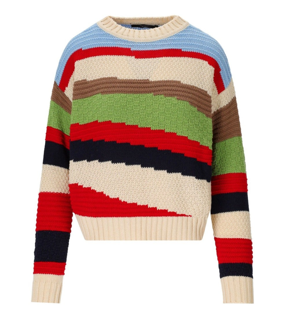 Max Mara Polo Multicolor Sweater
