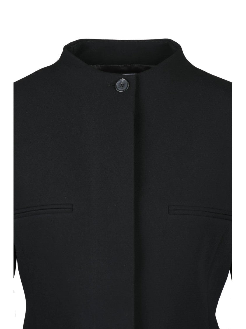 Courrèges Black Polyester Cropped Jacket