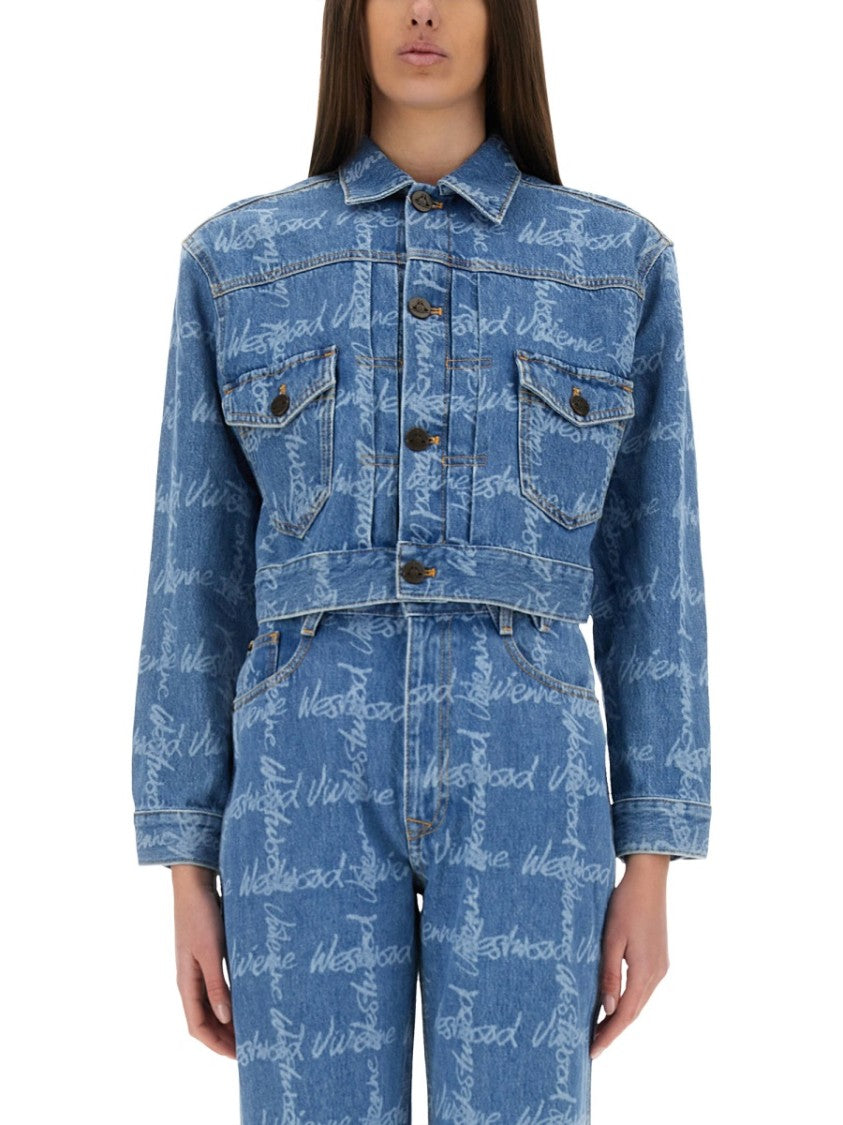 Vivienne Westwood "Marlene" Cropped Jacket