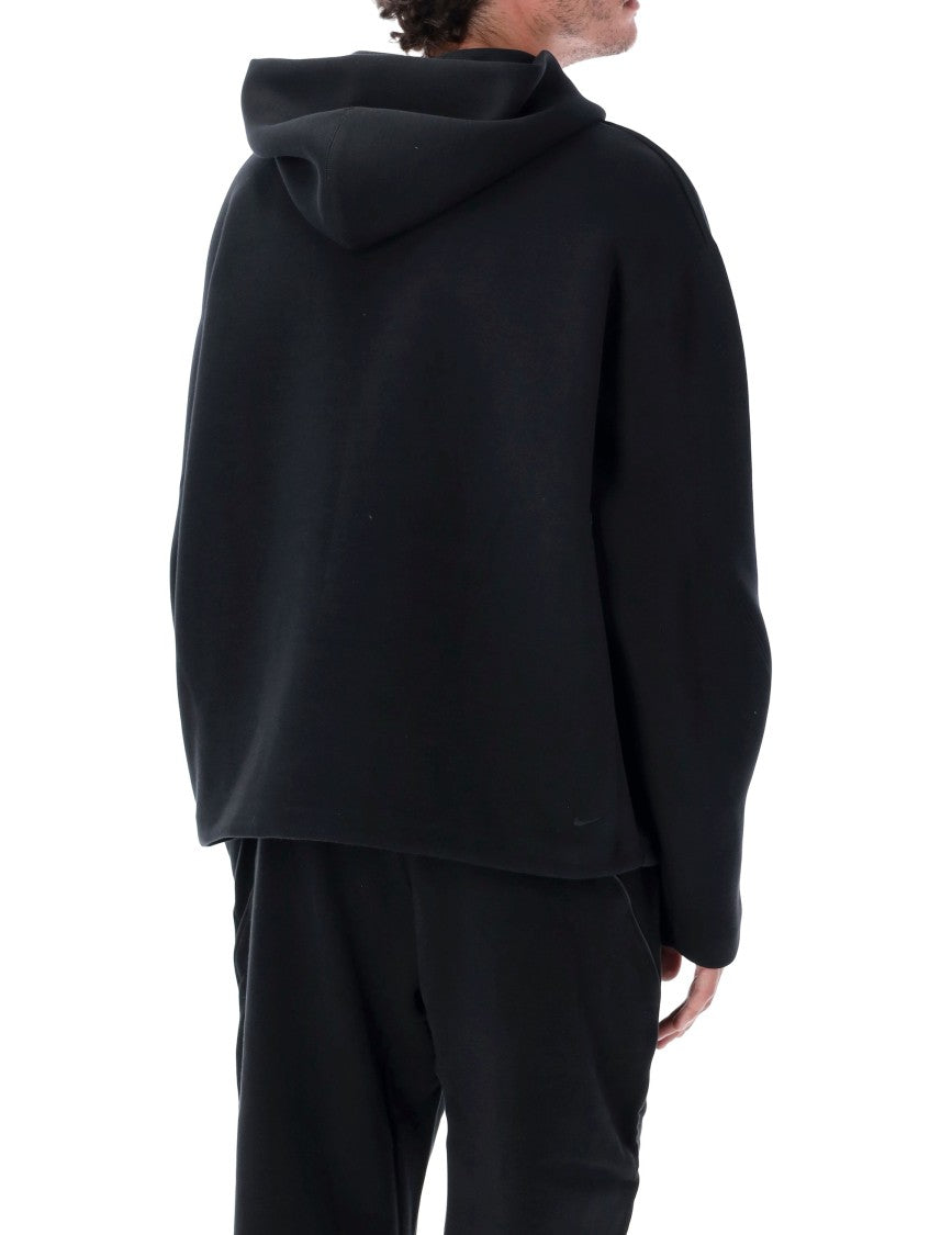 Nike Boxy-Fit Black Hoodie With Reflective Details And Zip Pocket