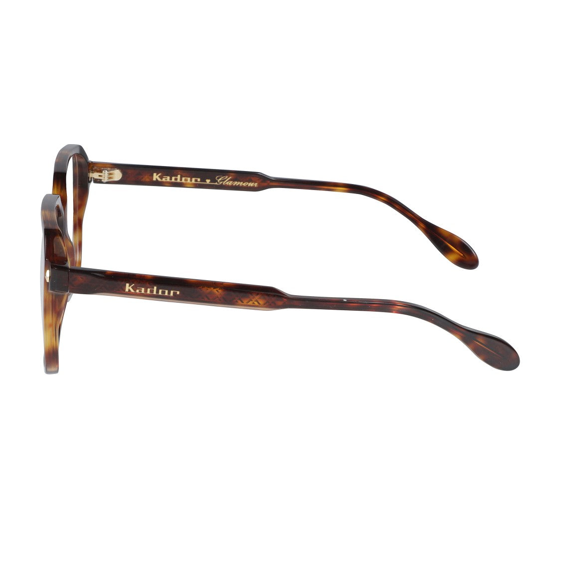 Kador Lisa Glamour/N Tortoiseshell Square Frame Sunglasses With Gold Accents