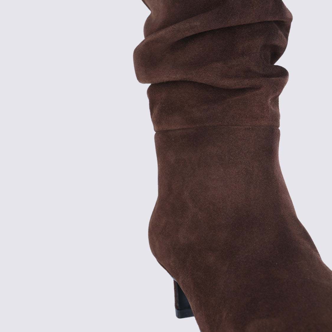 Alohas Mid-Calf Slouchy Boots With Pointed Toe Design