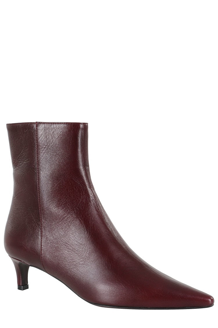 Roberto Festa Roberto Festa Burgundy Leather Ankle Boot