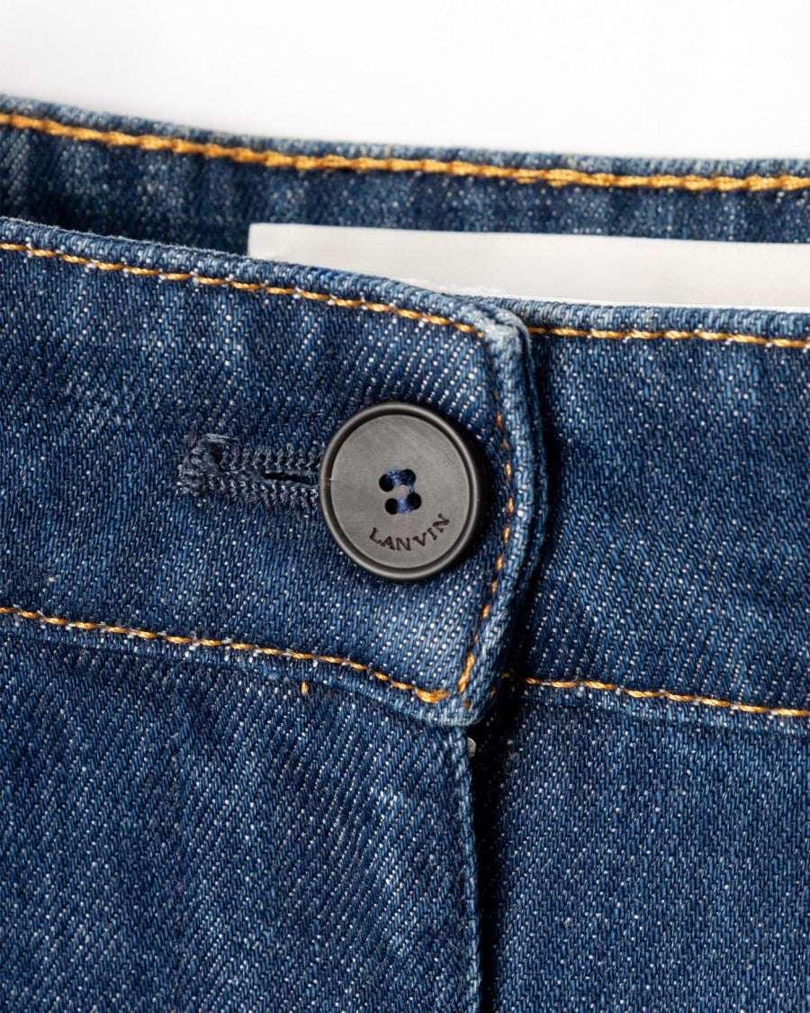 Lanvin Darted Denim Pants