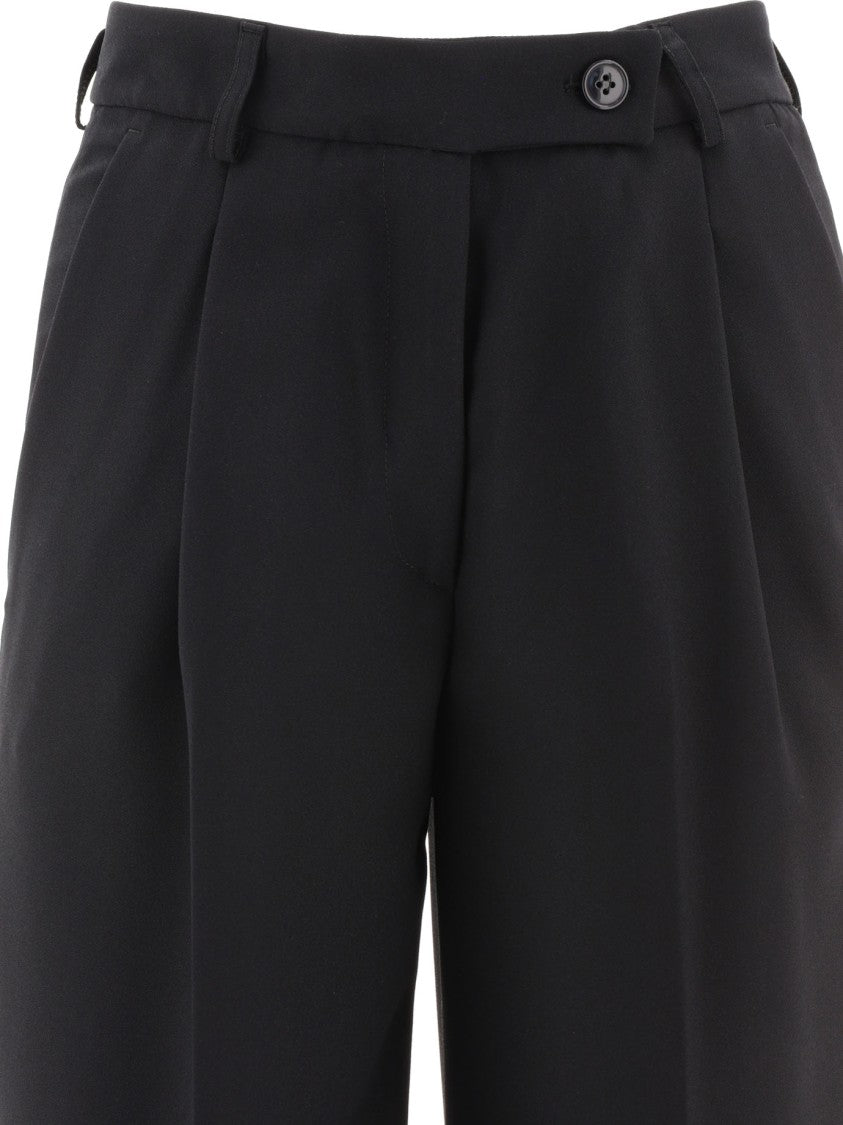 F.It Tailored Trousers With Pressed Crease