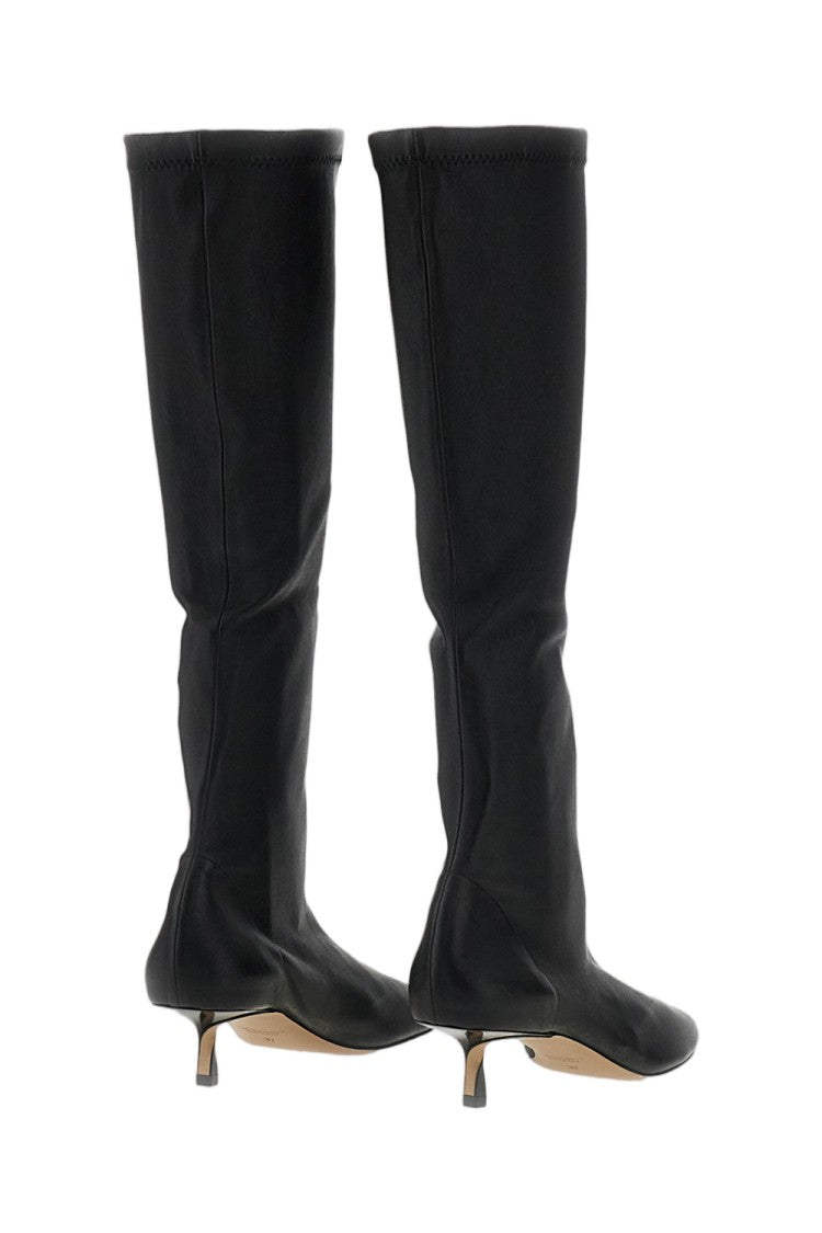 Jacquemus Black Les Bottes Collant Stretch Leather Boots