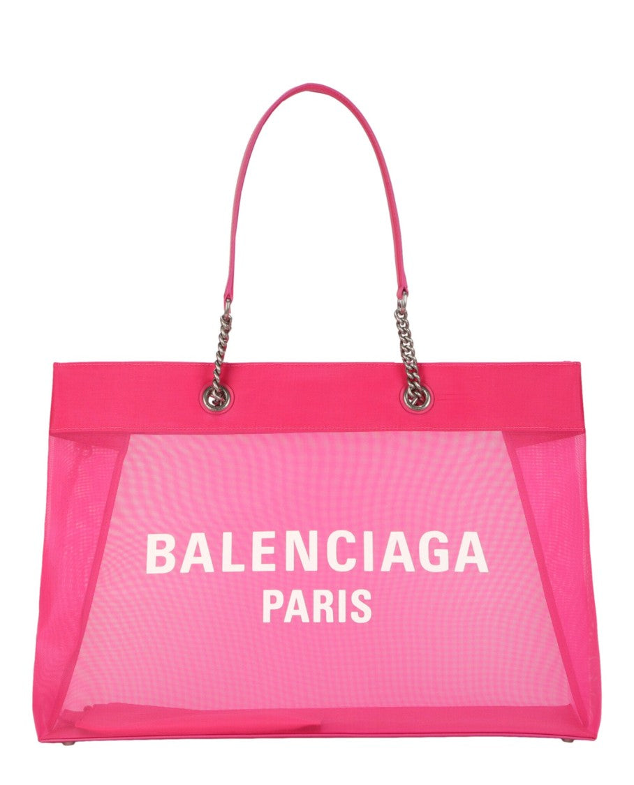 Balenciaga Large Duty Free Mesh Tote