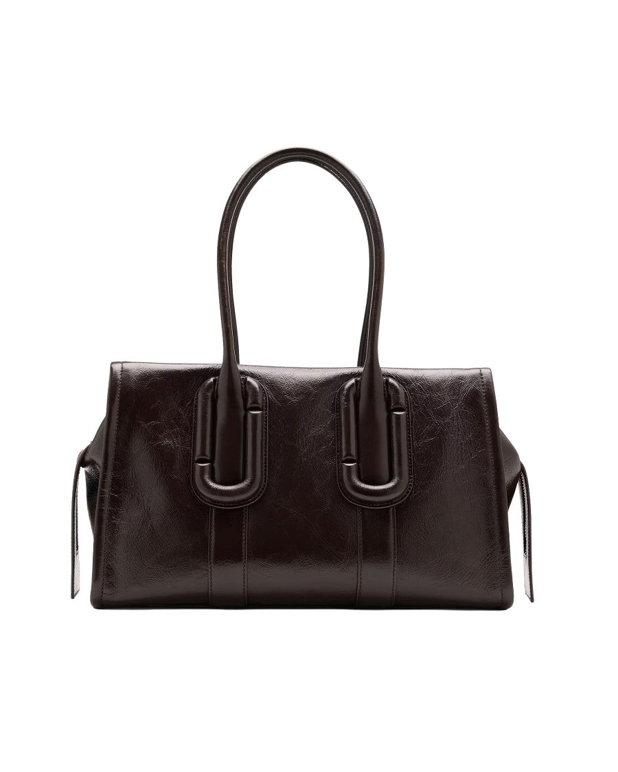 Marc Jacobs Bebe City Tote Textured Leather Double Zip Tote Bag