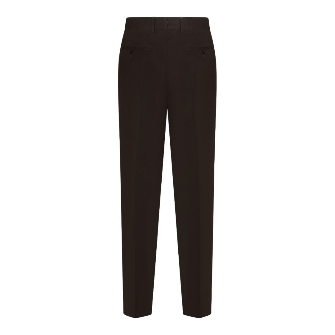 Tom Ford Straight-Leg Trousers With Clean Waistband