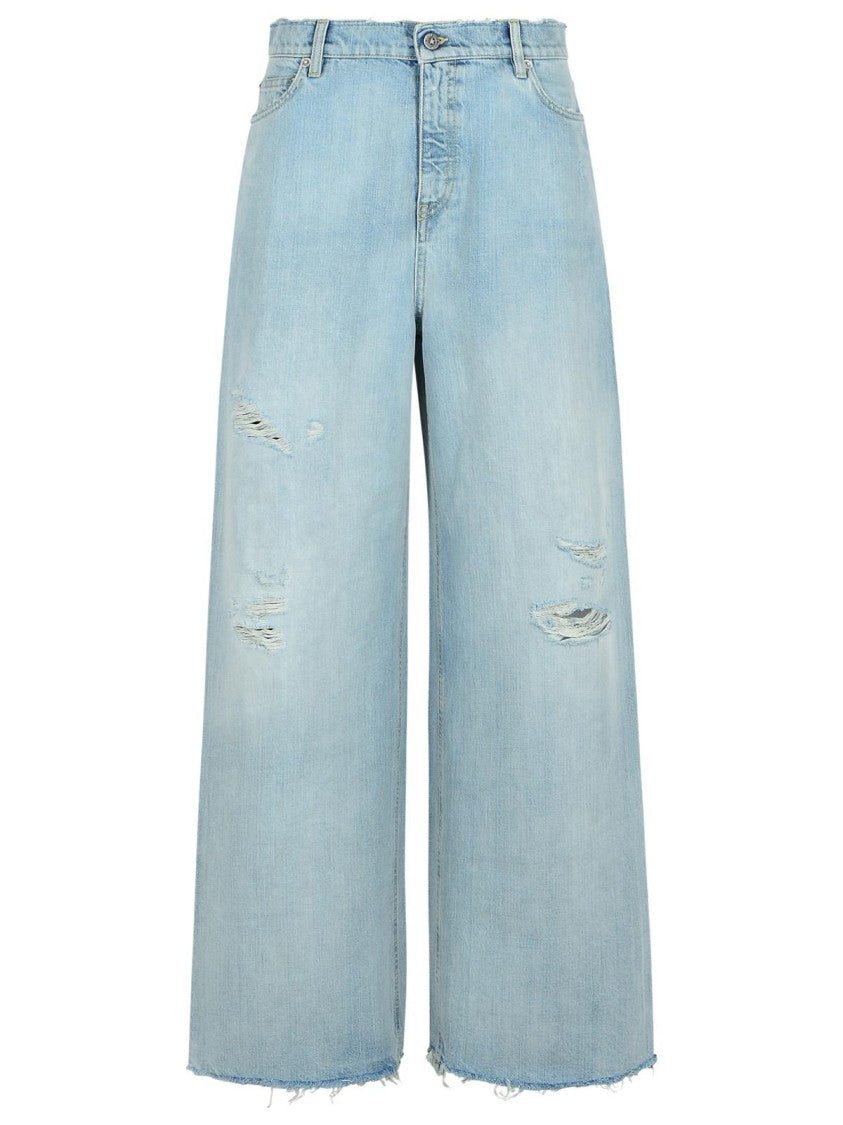 Golden Goose Melody' Light Blue Denim Jeans