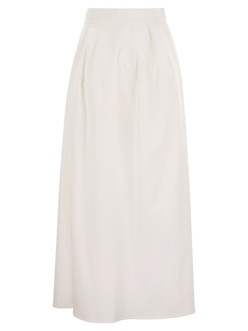 Max Mara Alcade1234 - Wide Gabardine Skirt