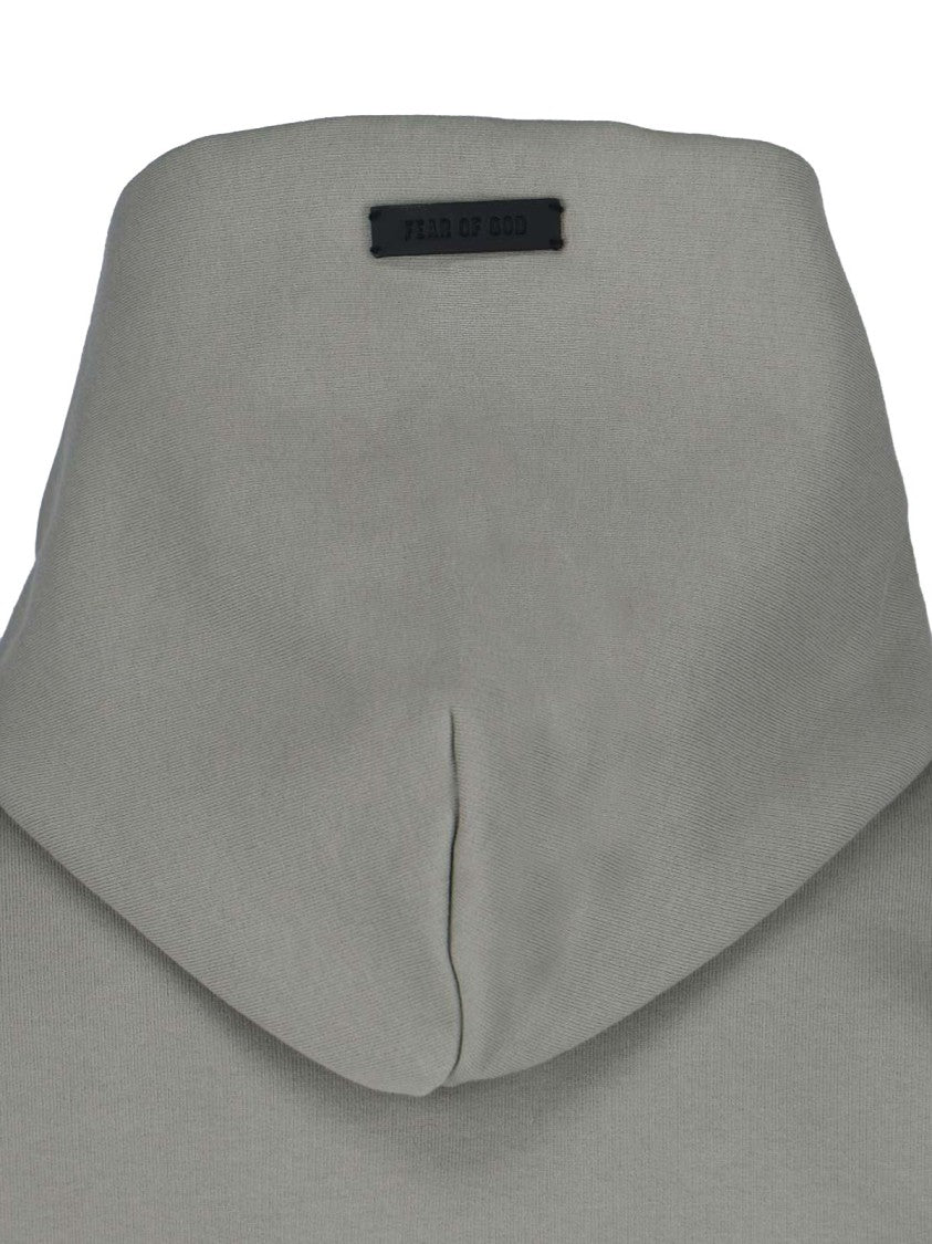 Fear Of God Hoodie, Grey Cotton, Long Sleeves