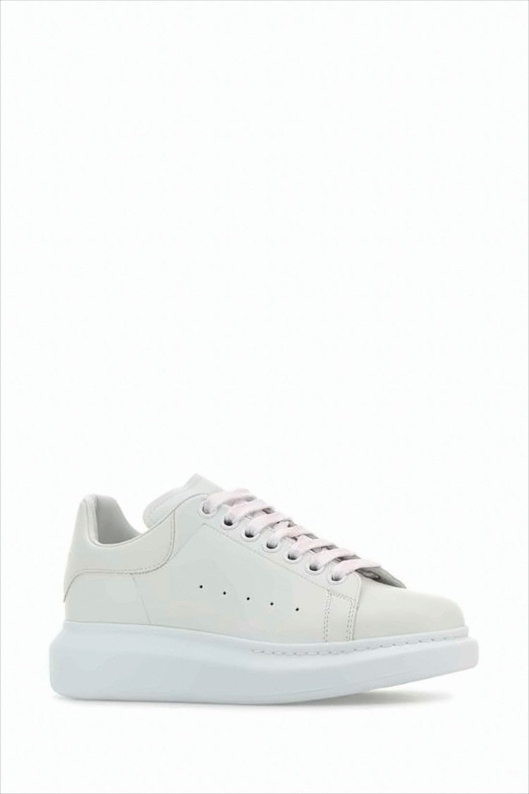 Alexander Mcqueen White Sneakers With Cushioned Rubber Sole