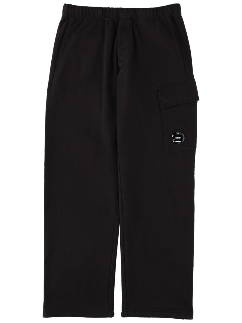 C.P. Company Neutral Cargo Jogger Elastic Waistband Pants