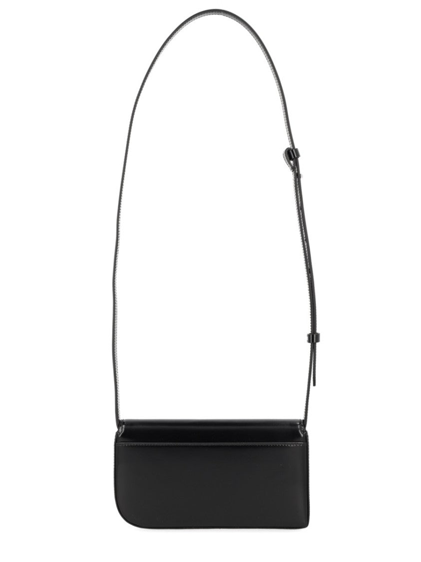 Jacquemus Neutrals Curve Compact Structured Shoulder Bag
