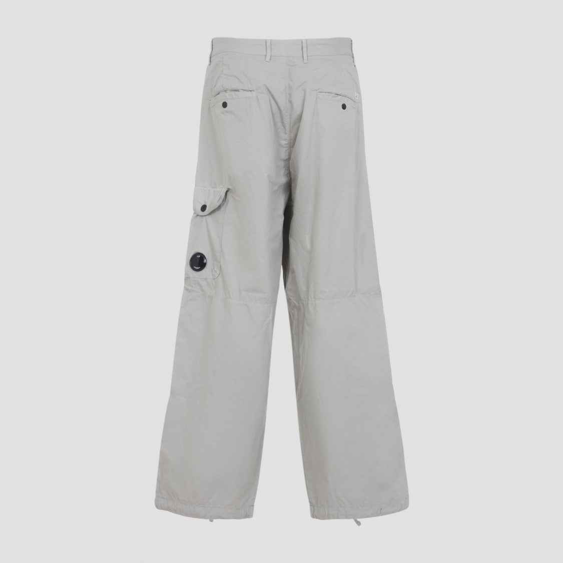 C.P. Company London Fog Grey Cotton Cargo Pants