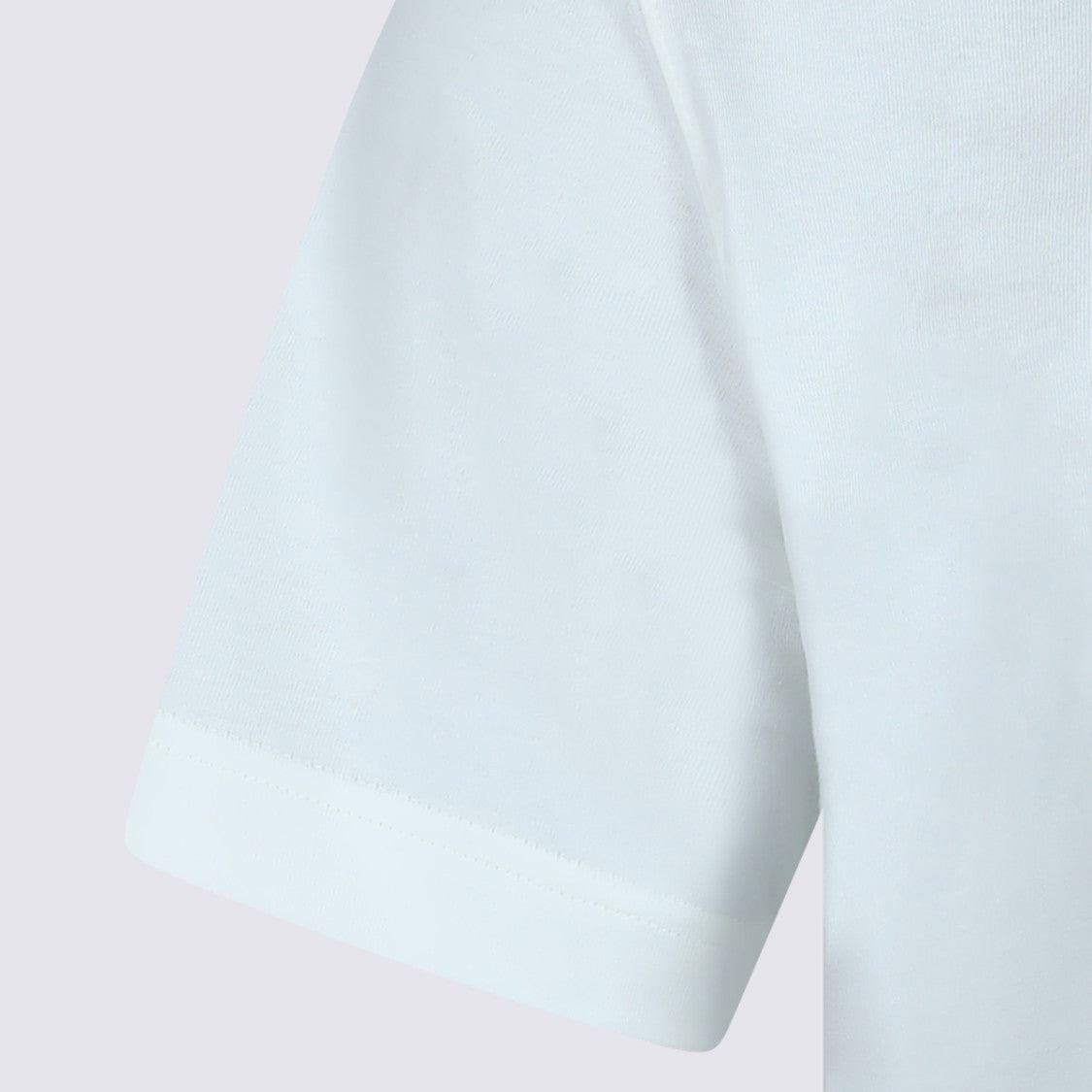 Burberry White Cotton T-Shirt