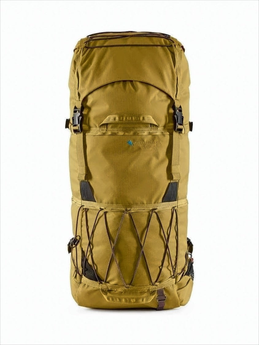 Klattermusen Structured Brown Klattermusen Backpack With Multi-Compartment Design
