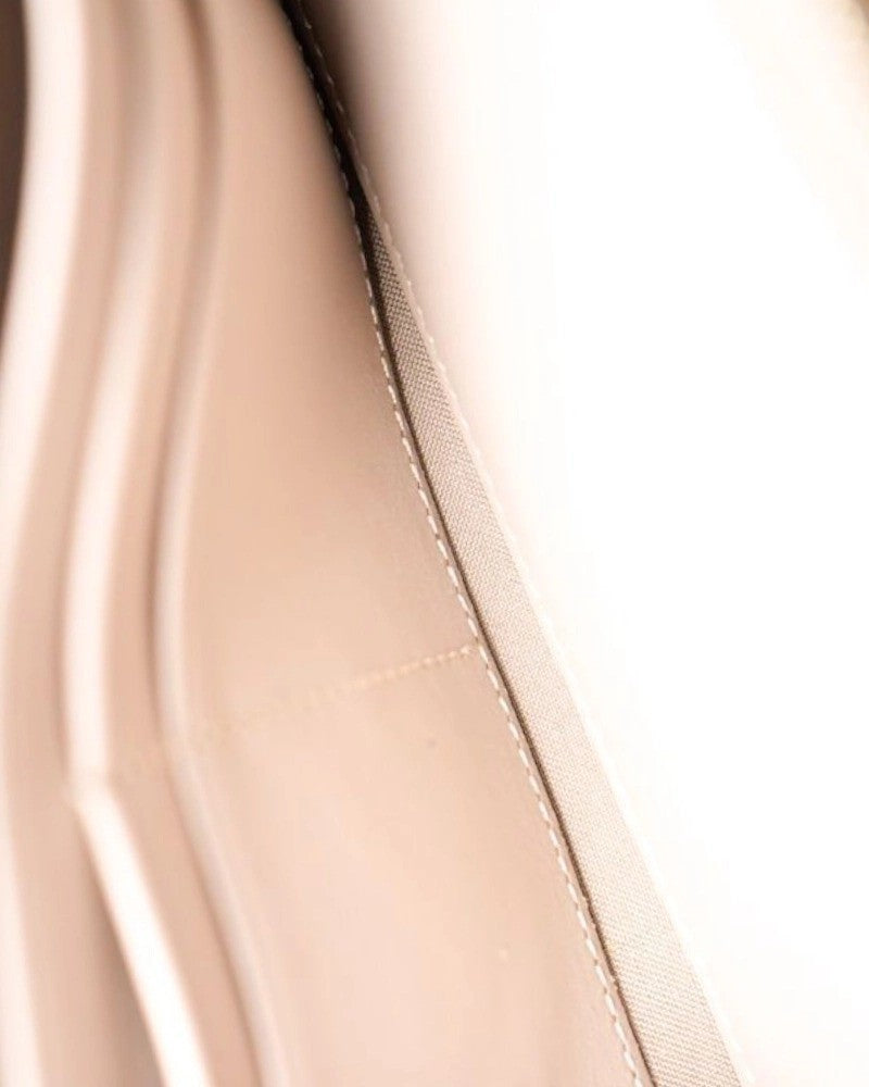 Fendi Continental Wallet In Hammered Leather With Gold Hardware