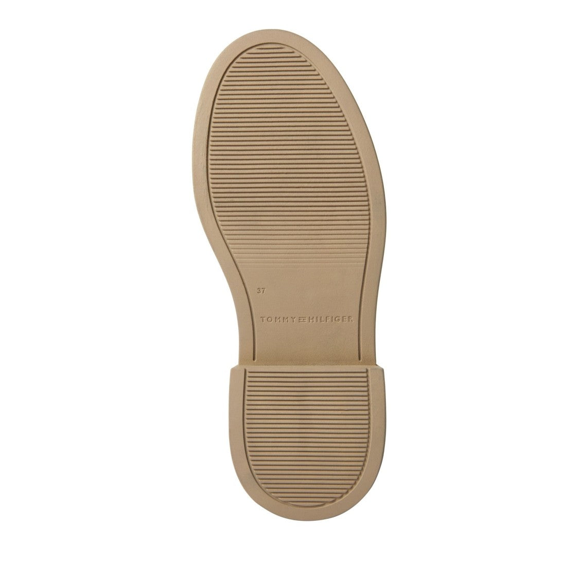 Tommy Hilfiger Beige Elastic Panel Rubber Sole Suede Chelsea Boots