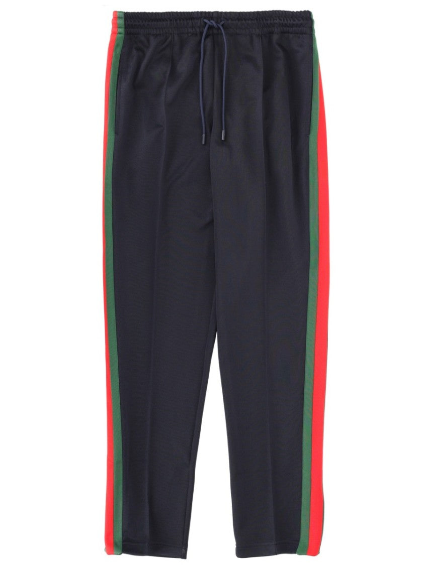 Gucci Tapered Track Pants With Bold Side Stripes