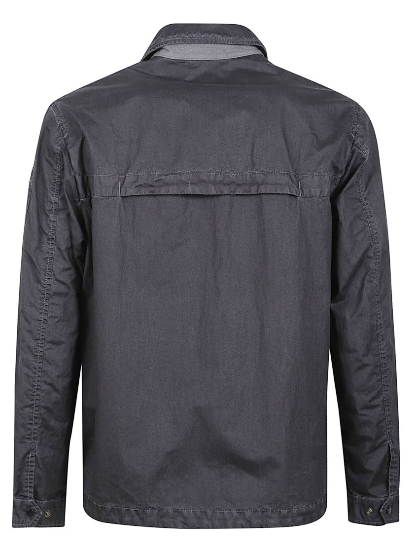C.P. Company Structured Black Jacket With Utility Pockets