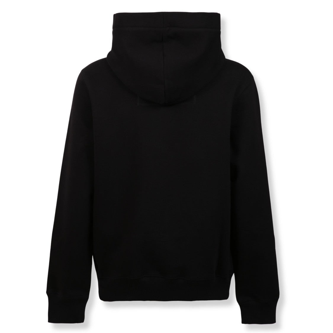 Lanvin Black Hoodie With Signature Logo