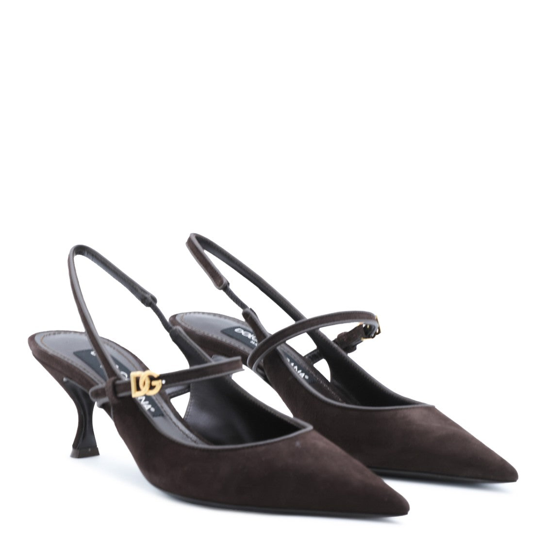 Dolce & Gabbana Pointed-Toe Slingback Pumps