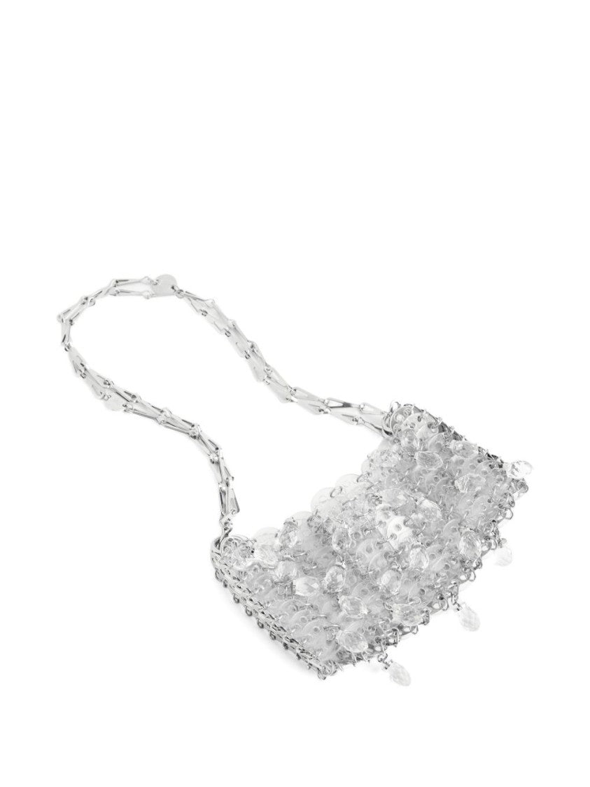 Rabanne Nano 1969 Handbag With Transparent Resin Discs