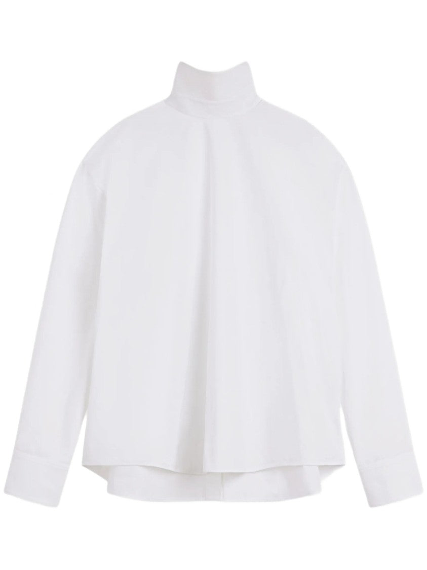 Givenchy Back-To-Front Shirt With Plastron And Classic Collar