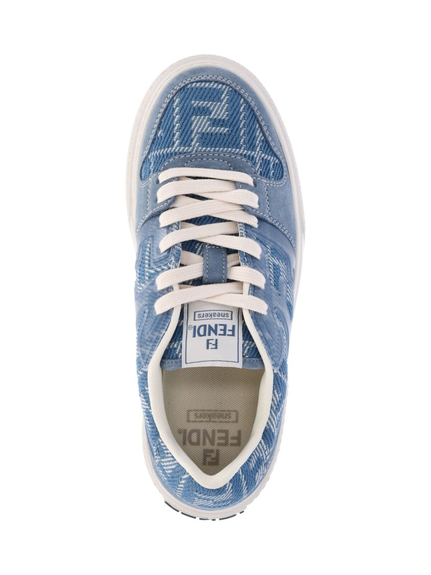 Fendi "Match" Sneakers – Light Blue
