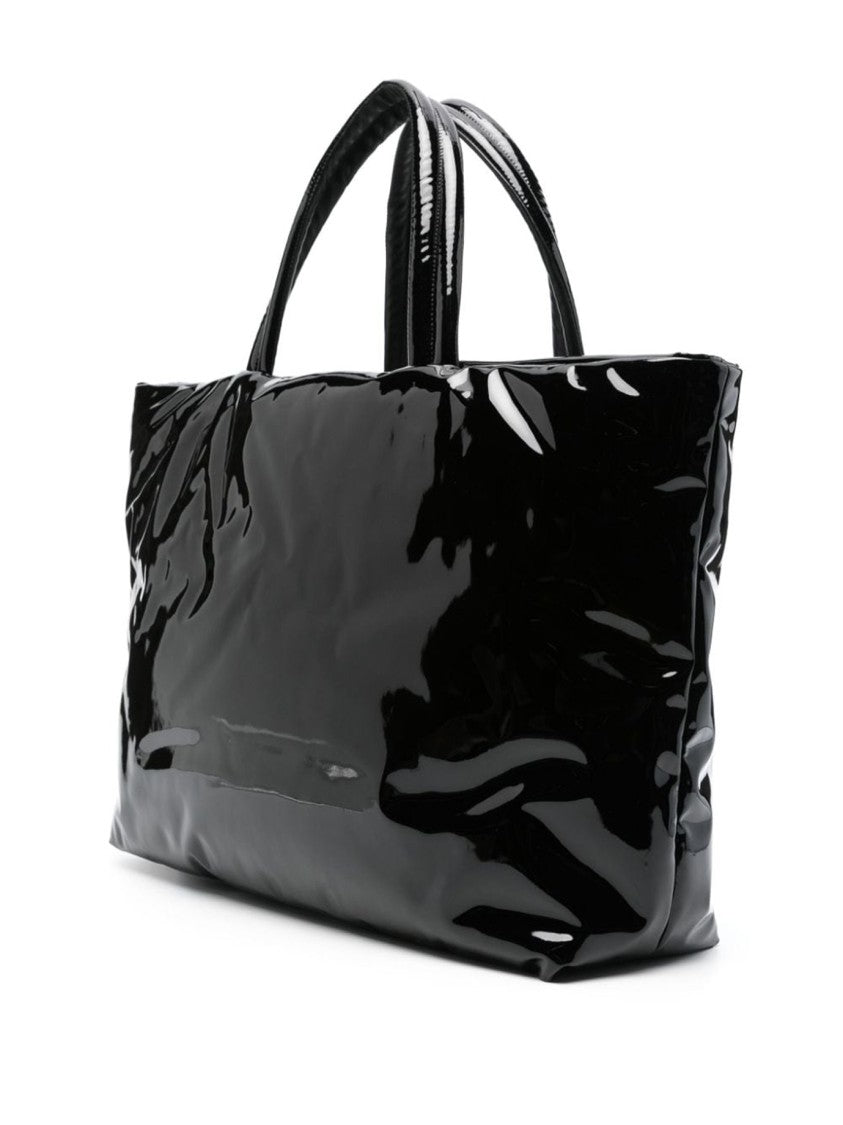 Saint Laurent Glossy Black Shoulder Bag