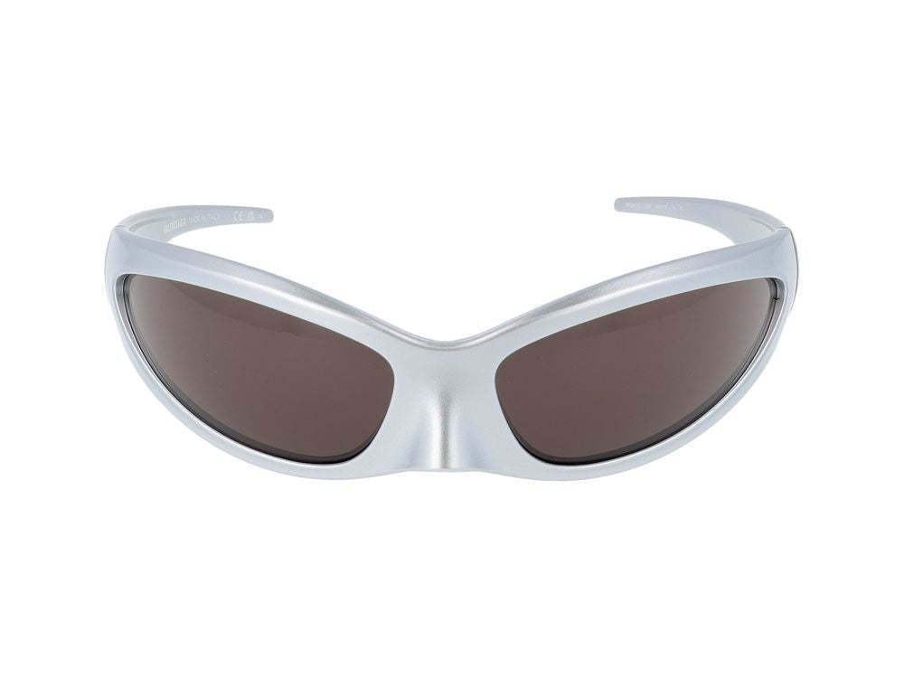 Balenciaga Sunglasses Balenciaga Bb0251s 005 Silver Silver Grey 80/19/110