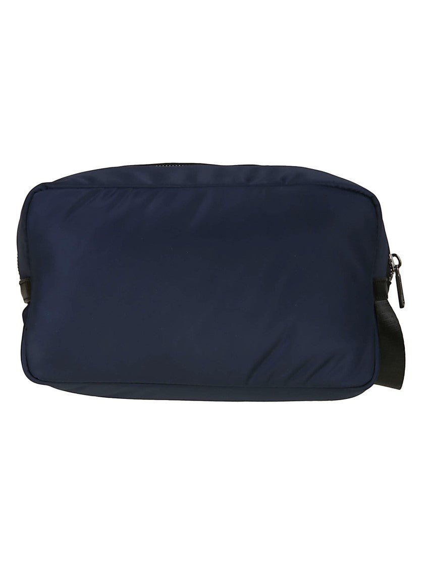 Dsquared2 Navy Heritage Polyester Clutch
