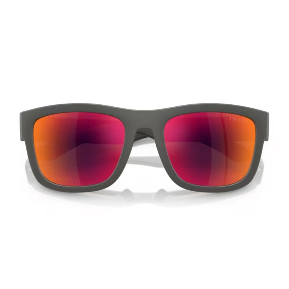 Prada Linea Rossa Ps 01Zs Rectangular Nylon Fiber Sunglasses