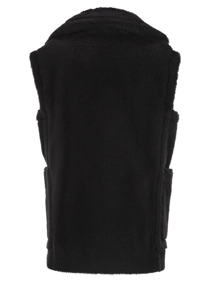 Max Mara Bormida1234 - Alpaca And Wool Teddy Waistcoat
