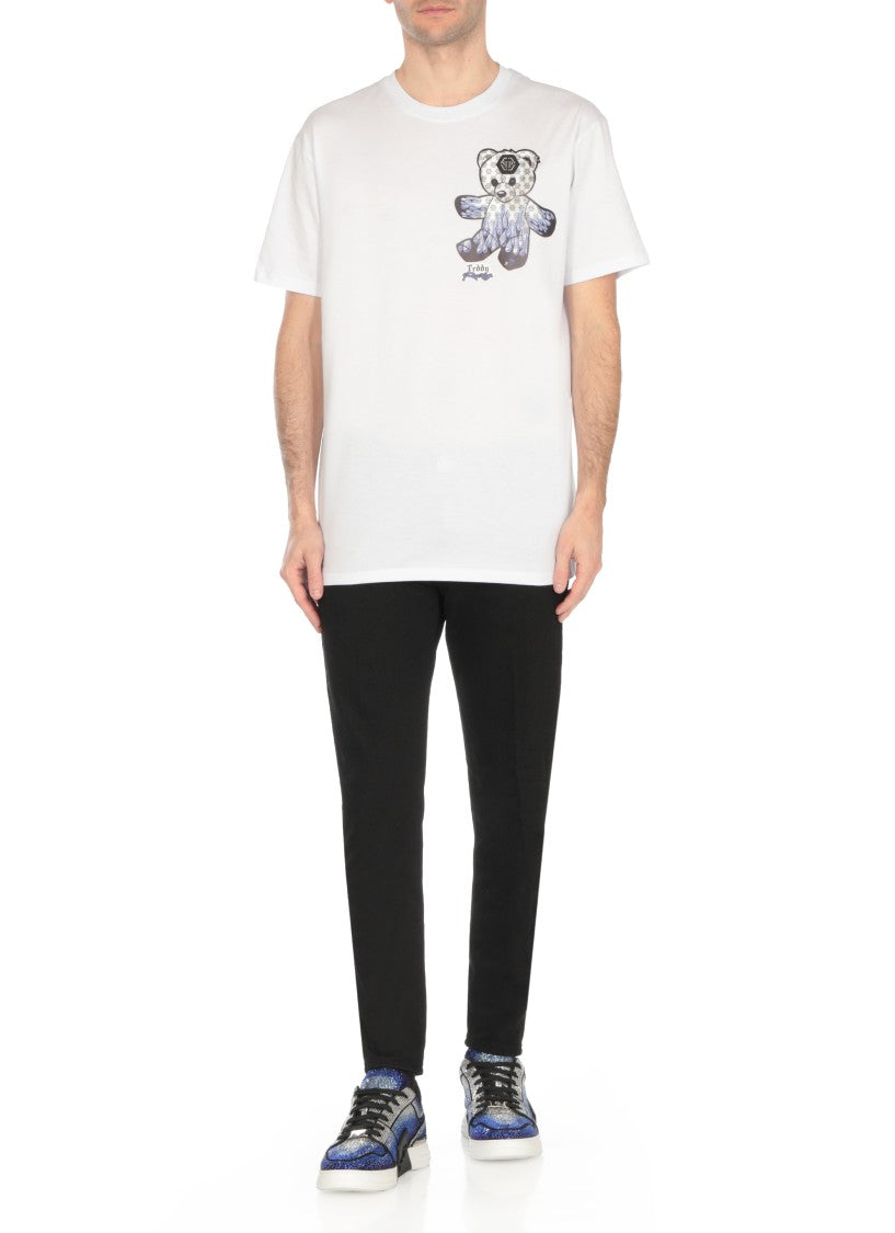 Philipp Plein Strass Hexagon Sneakers