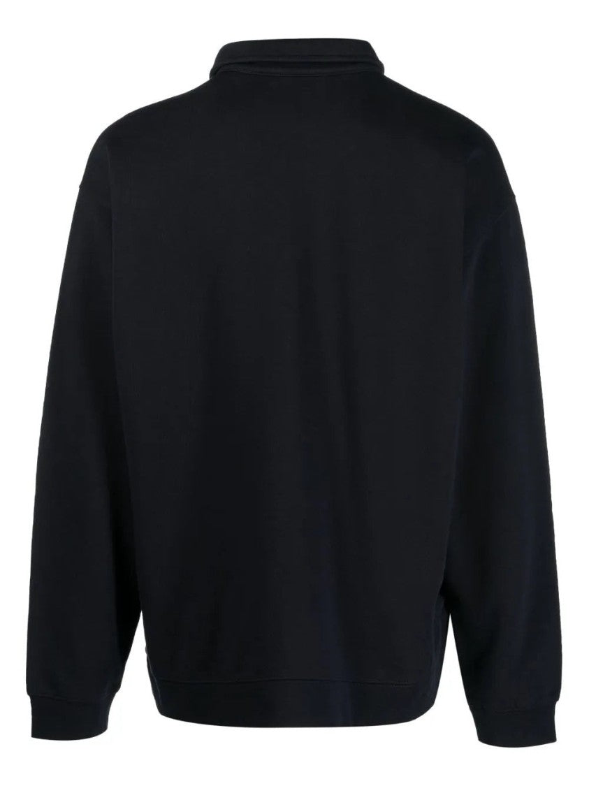 Vince French Terry Qtr Zip Sweater